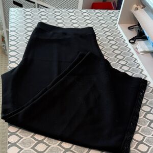 Chico's Zenergy Luxe buttery soft casual pant with sparkle stripe down side